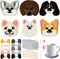 Punch Needle Coaster Kit for Beginners – 22-Piece DIY Set, 6 Puppy Head Patterns with Yarn, Adhesive Felt, Embroidery Hoop, Tools & Instructions